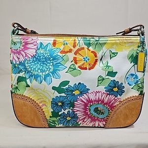 COACH FLORAL MINI HANDBAG FFPM-10-037